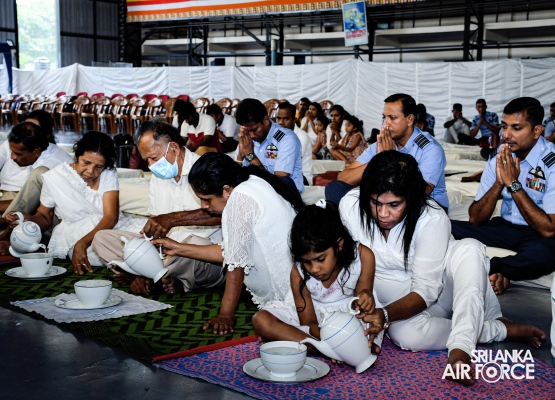 PIRITH CHANTING CEREMONY HELD IN HONOUR OF FALLEN WAR HEROES