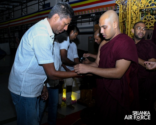 PIRITH CHANTING CEREMONY HELD IN HONOUR OF FALLEN WAR HEROES
