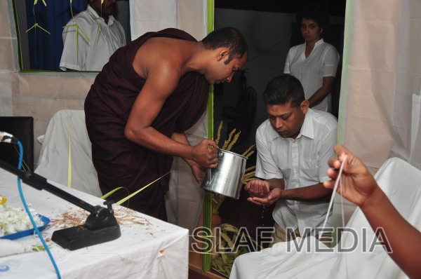 Pirith Chanting Ceremony at SLAF TTS Ekala