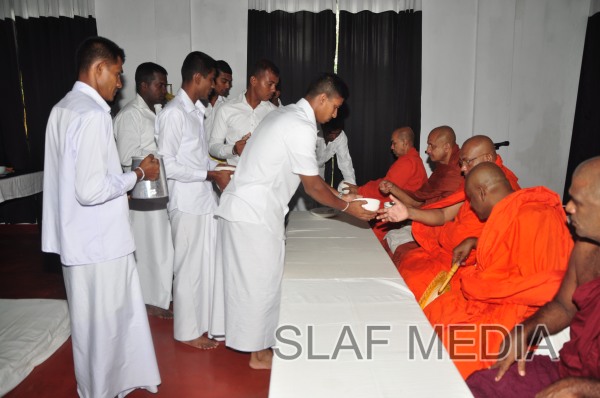 Pirith Chanting Ceremony at SLAF TTS Ekala