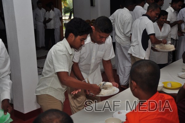 Pirith Chanting Ceremony at SLAF TTS Ekala