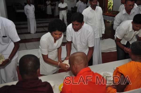 Pirith Chanting Ceremony at SLAF TTS Ekala