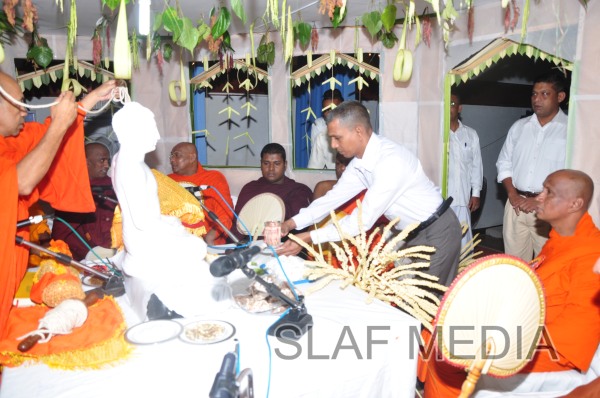 Pirith Chanting Ceremony at SLAF TTS Ekala