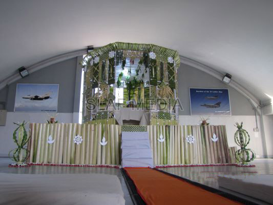 An Eventful Day of Religious Activities at No 5 Fighter Squadron