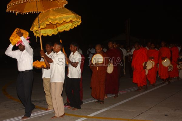 An Eventful Day of Religious Activities at No 5 Fighter Squadron