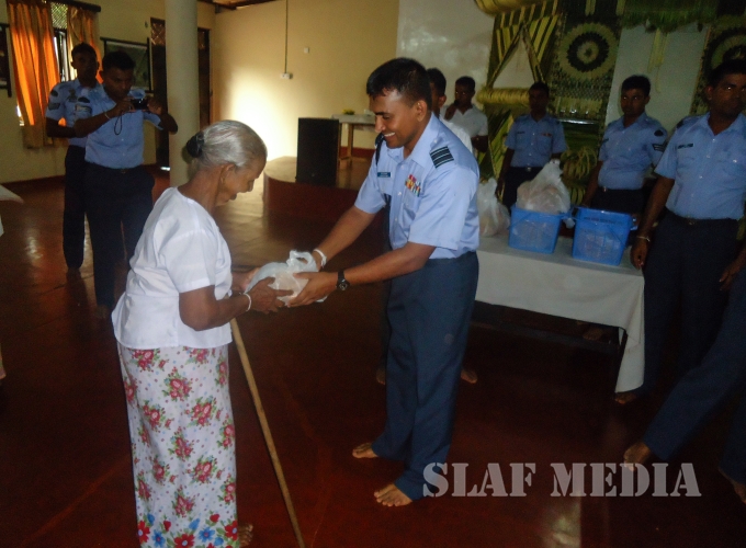 All Night Pirith Chanting Ceremony SLAF Station Morawewa
