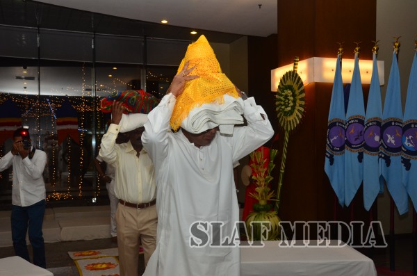 All Night Pirith Chanting and Alms Giving at Air Force Headquarters