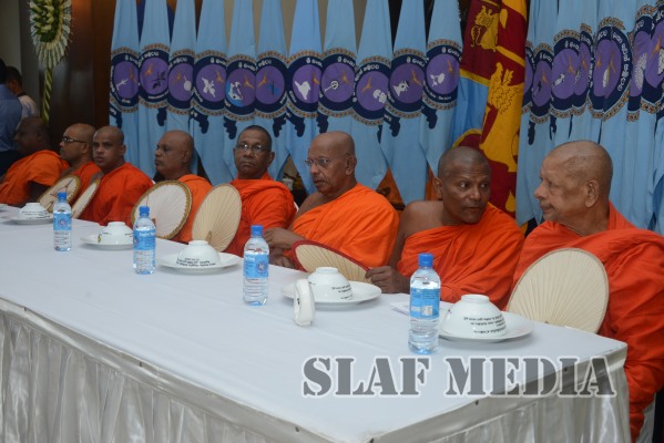 All Night Pirith Chanting and Alms Giving at Air Force Headquarters