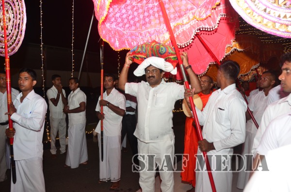 All Night Pirith Chanting and Alms Giving at Air Force Headquarters