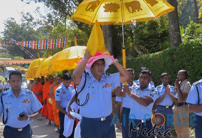 Annual All Night Pirith Chanting Ceremony at Diyatalawa