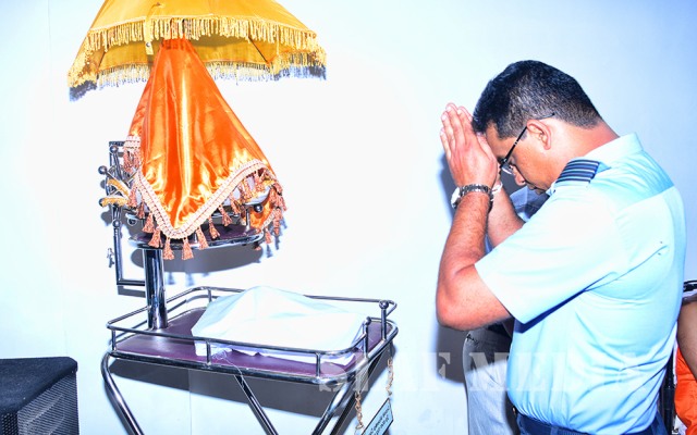 All-night 'Pirith Chanting' Ceremony SLAF Station Sigiriya