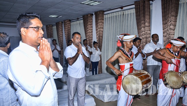 All-night 'Pirith Chanting' Ceremony SLAF Station Sigiriya