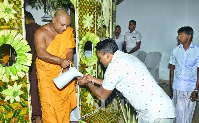 All-night 'Pirith Chanting' Ceremony SLAF Station Sigiriya