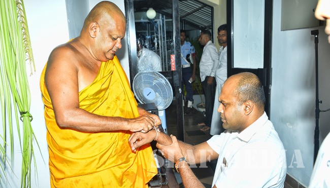 All-night 'Pirith Chanting' Ceremony SLAF Station Sigiriya