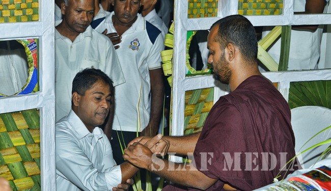 All-night 'Pirith Chanting' Ceremony SLAF Station Sigiriya