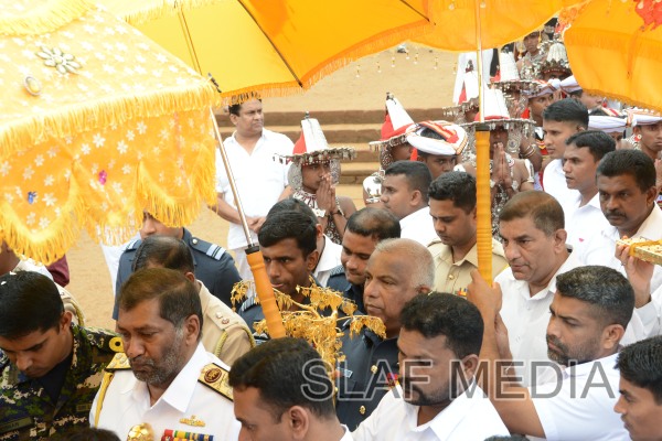 Placing of Sacred Relics in 'Sandahiru Seya'