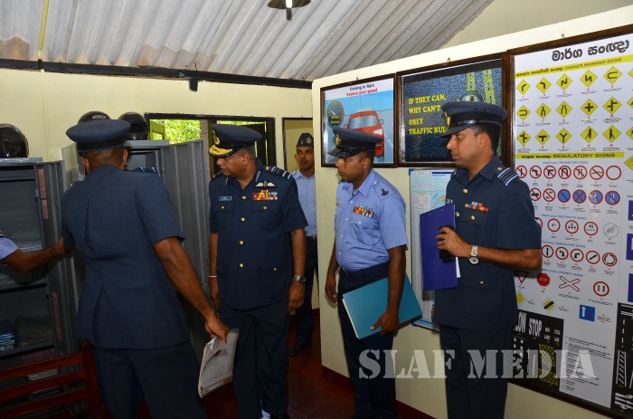 Annual AOC'S
Inspection at SLAF Station Palavi