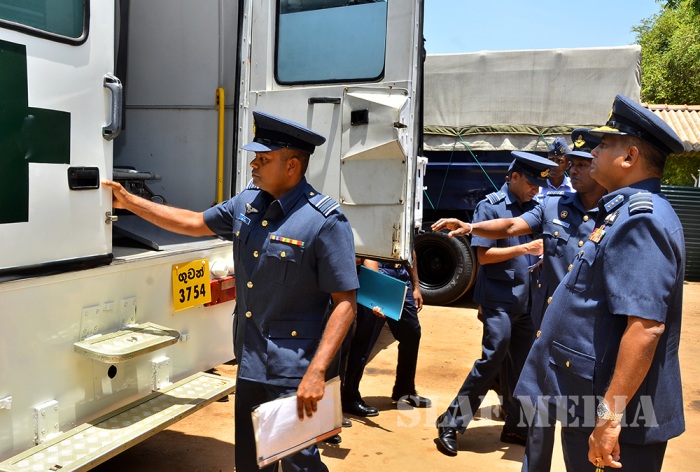 Annual AOC'S
Inspection at SLAF Station Palavi