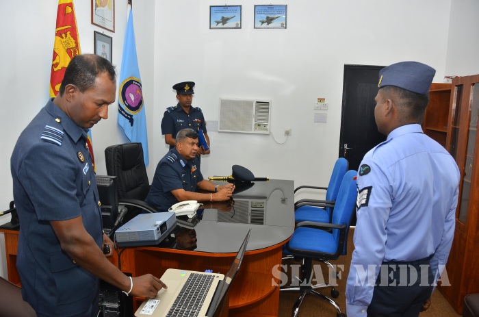 Annual AOC'S
Inspection at SLAF Station Palavi