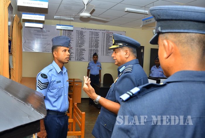 Annual AOC'S
Inspection at SLAF Station Palavi