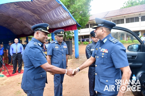 SRI LANKA AIR
FORCE LAUNCHES 'WINGS OF FRIENDSHIP' INITIATIVE FOR SCHOOL RENOVATION
AND COMMUNITY IMPACT