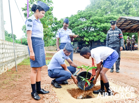 SRI LANKA AIR
FORCE LAUNCHES 'WINGS OF FRIENDSHIP' INITIATIVE FOR SCHOOL RENOVATION
AND COMMUNITY IMPACT