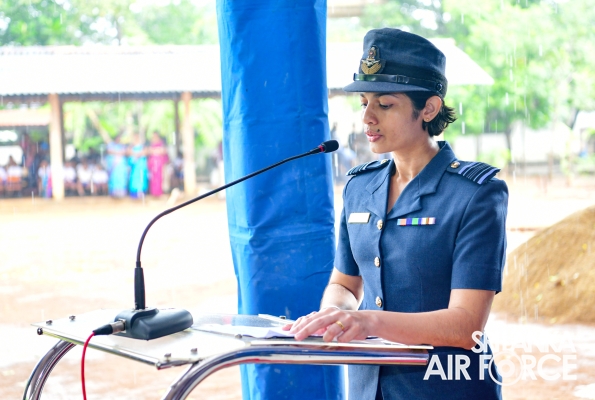 SRI LANKA AIR
FORCE LAUNCHES 'WINGS OF FRIENDSHIP' INITIATIVE FOR SCHOOL RENOVATION
AND COMMUNITY IMPACT