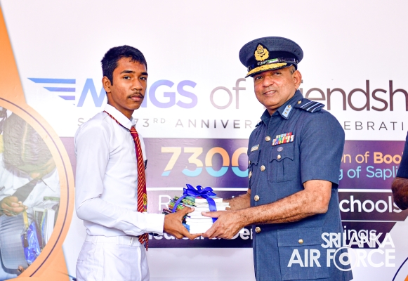 SRI LANKA AIR
FORCE LAUNCHES 'WINGS OF FRIENDSHIP' INITIATIVE FOR SCHOOL RENOVATION
AND COMMUNITY IMPACT