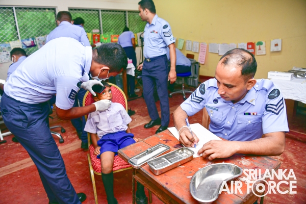 SRI LANKA AIR
FORCE LAUNCHES 'WINGS OF FRIENDSHIP' INITIATIVE FOR SCHOOL RENOVATION
AND COMMUNITY IMPACT
