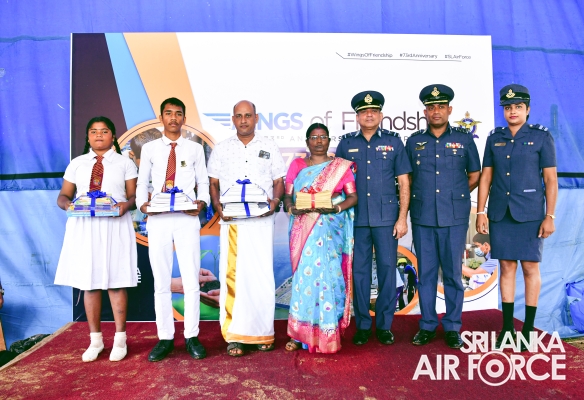 SRI LANKA AIR
FORCE LAUNCHES 'WINGS OF FRIENDSHIP' INITIATIVE FOR SCHOOL RENOVATION
AND COMMUNITY IMPACT