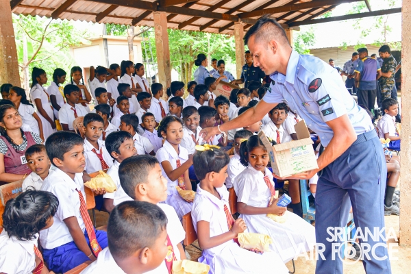 SRI LANKA AIR
FORCE LAUNCHES 'WINGS OF FRIENDSHIP' INITIATIVE FOR SCHOOL RENOVATION
AND COMMUNITY IMPACT