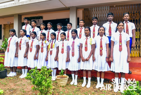 SRI LANKA AIR
FORCE LAUNCHES 'WINGS OF FRIENDSHIP' INITIATIVE FOR SCHOOL RENOVATION
AND COMMUNITY IMPACT