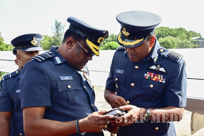 Annual Commander's Inspection of Sri Lanka Air Force Station, Palaly