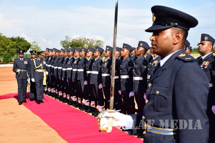 Annual Commander's Inspection of Sri Lanka Air Force Station, Palaly