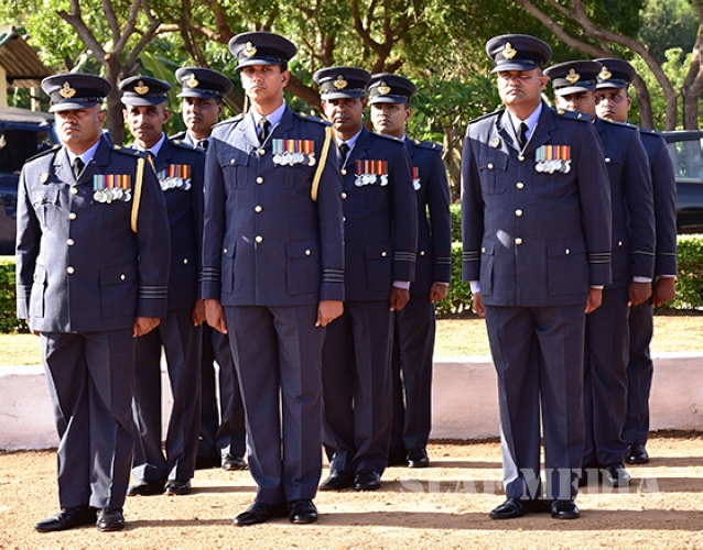 Annual Commander's Inspection of Sri Lanka Air Force Station, Palaly