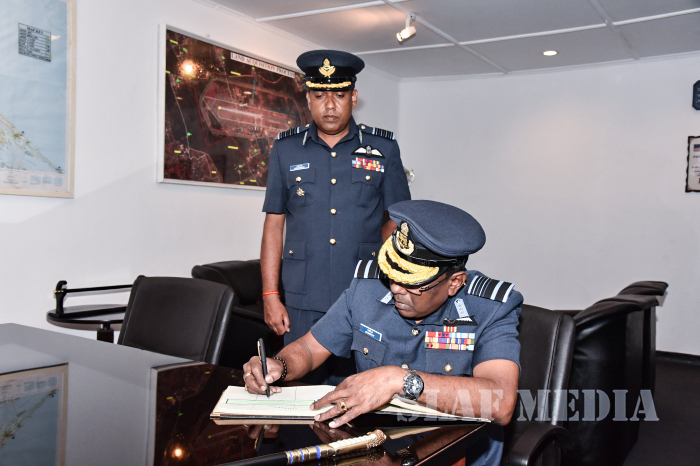 Annual
Commander's Inspection of Sri Lanka Air Force Station, Palaly