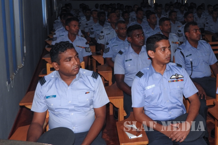 Commander Joins the New Year Celebrations of SLAF Station Palaly