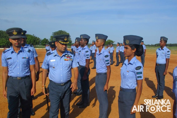 CHANGE
OF COMMAND AT SLAF STATION PALALY