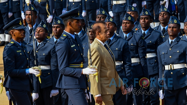 Commissioning, Wings and Passing Out Parade at SLAF Academy China Bay