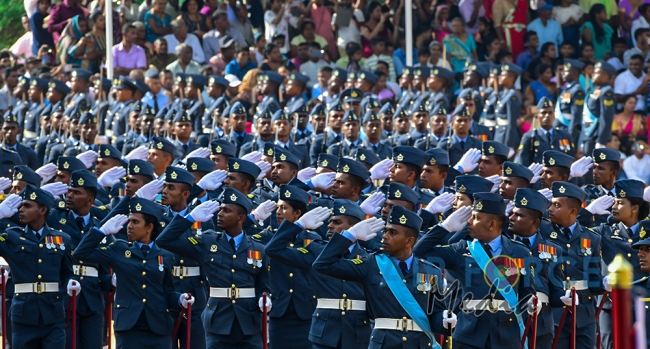 Commissioning, Wings and Passing Out Parade at SLAF Academy China Bay