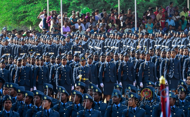 Commissioning, Wings and Passing Out Parade at SLAF Academy China Bay