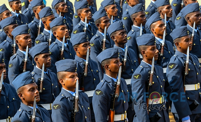 Commissioning, Wings and Passing Out Parade at SLAF Academy China Bay