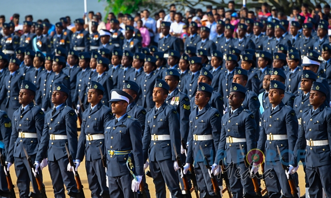 Commissioning, Wings and Passing Out Parade at SLAF Academy China Bay