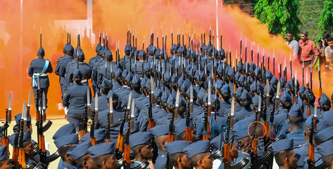 Commissioning, Wings and Passing Out Parade at SLAF Academy China Bay