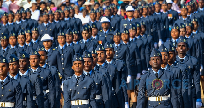 Commissioning, Wings and Passing Out Parade at SLAF Academy China Bay