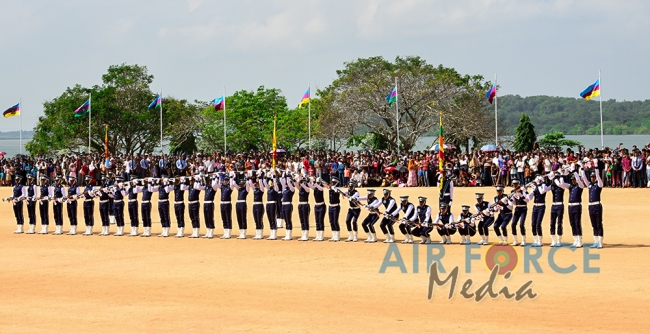 Commissioning, Wings and Passing Out Parade at SLAF Academy China Bay