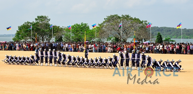 Commissioning, Wings and Passing Out Parade at SLAF Academy China Bay