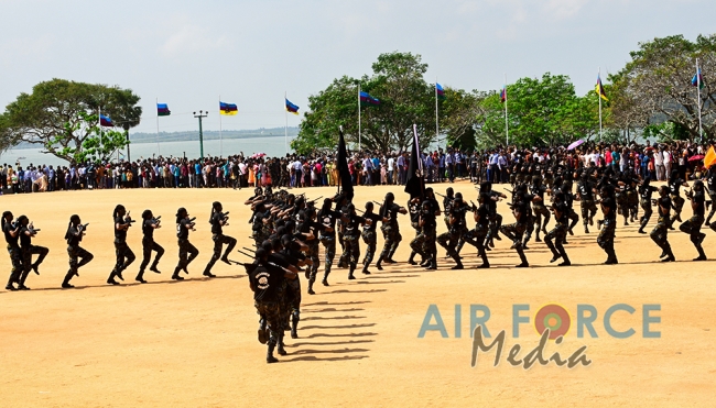 Commissioning, Wings and Passing Out Parade at SLAF Academy China Bay