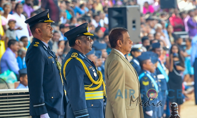 Commissioning, Wings and Passing Out Parade at SLAF Academy China Bay