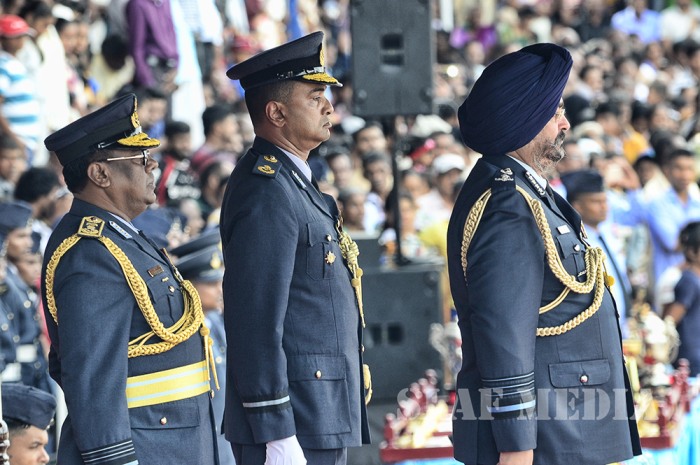 Commissioning, Wings and Passing Out Parade at SLAF Academy China Bay